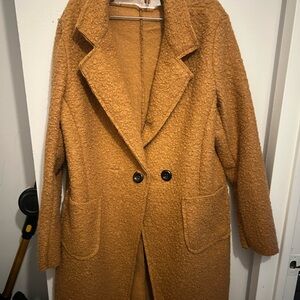 Oeo Margot Camel Teddy Jacket